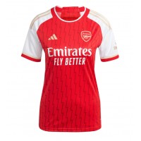 Camisa de Futebol Arsenal Fabio Vieira #21 Equipamento Principal Mulheres 2023-24 Manga Curta